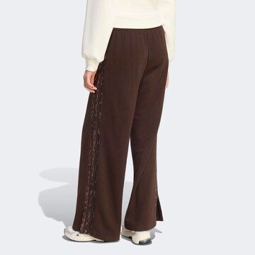 ADIDAS SPORTSWEAR Wide leg Workout Pants in Brown