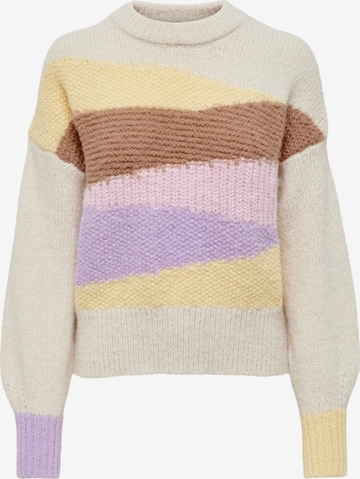 ONLY Sweater 'Anna' in Beige: front