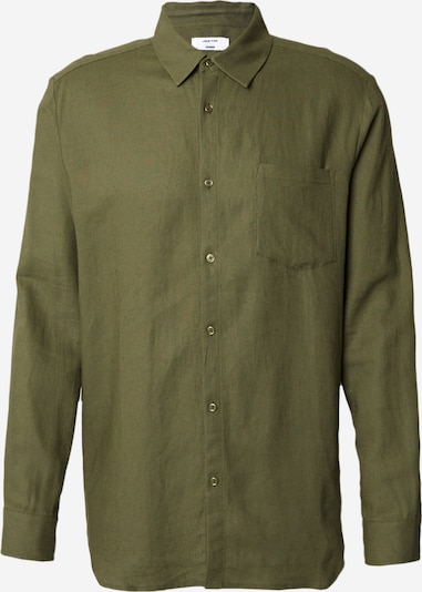 DAN FOX APPAREL Chemise 'Taha' en olive, Vue avec produit