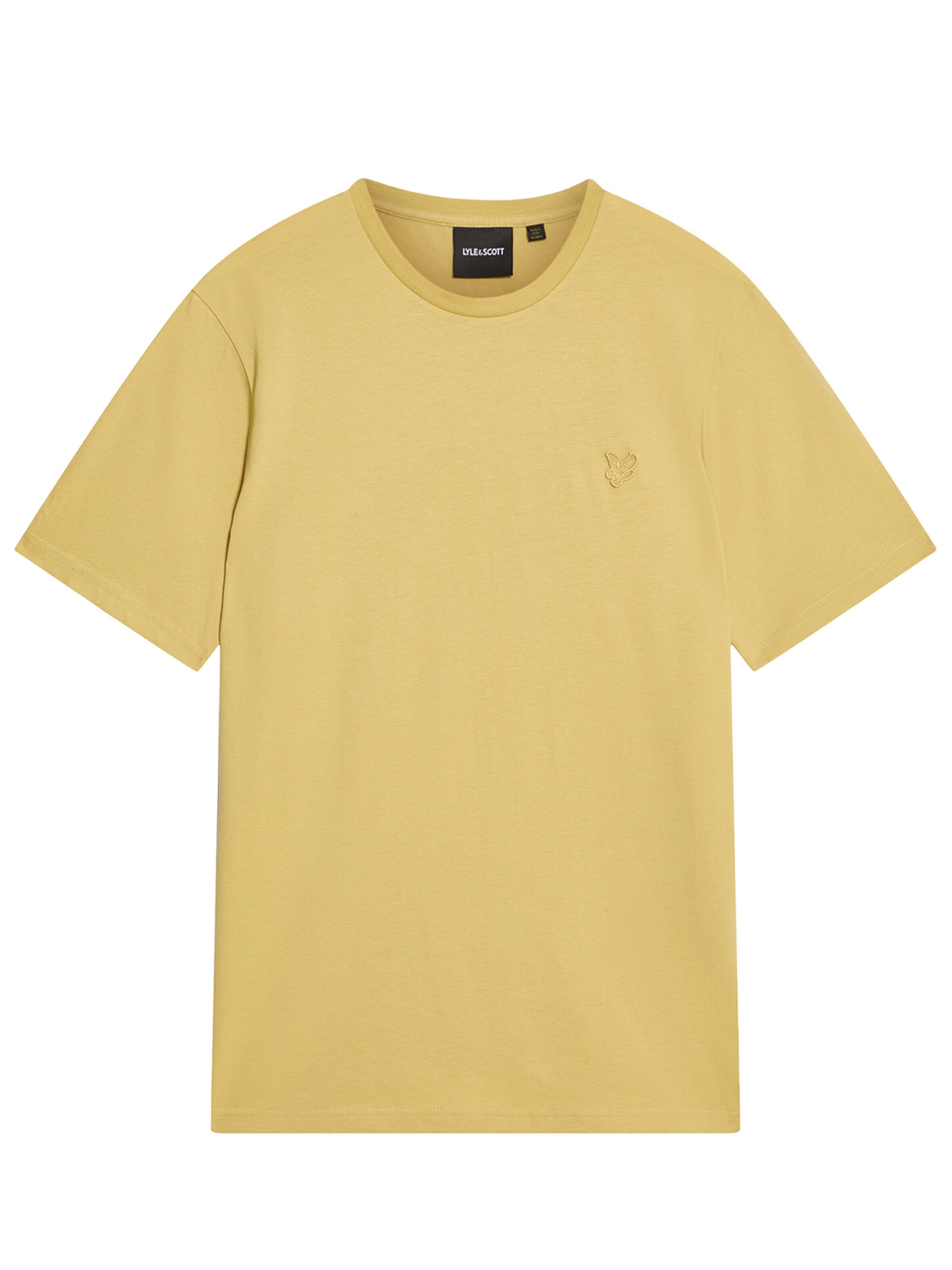 Lyle & Scott Shirt 'Superfine' in Yellow: front
