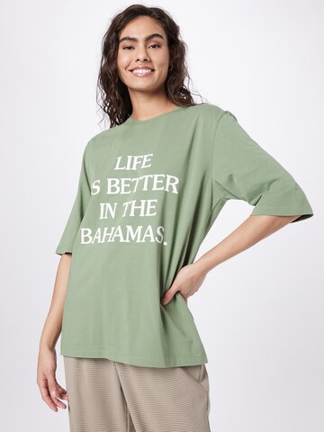 RAIINE Shirt 'MINE' in Green: front