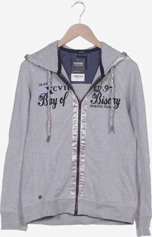 Gaastra Sweatshirt & Zip-Up Hoodie in XXL in Grey: front