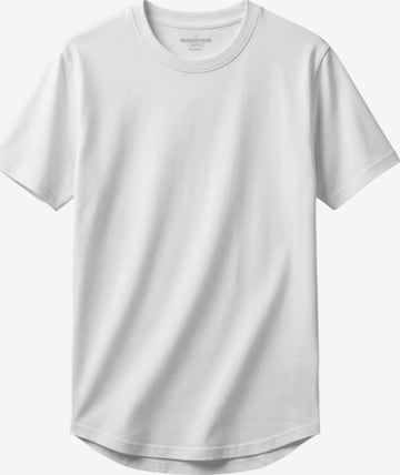 T-Shirt 'BASIC RUNDER SAUM T25' UNORGANIZED BRAND en blanc : devant