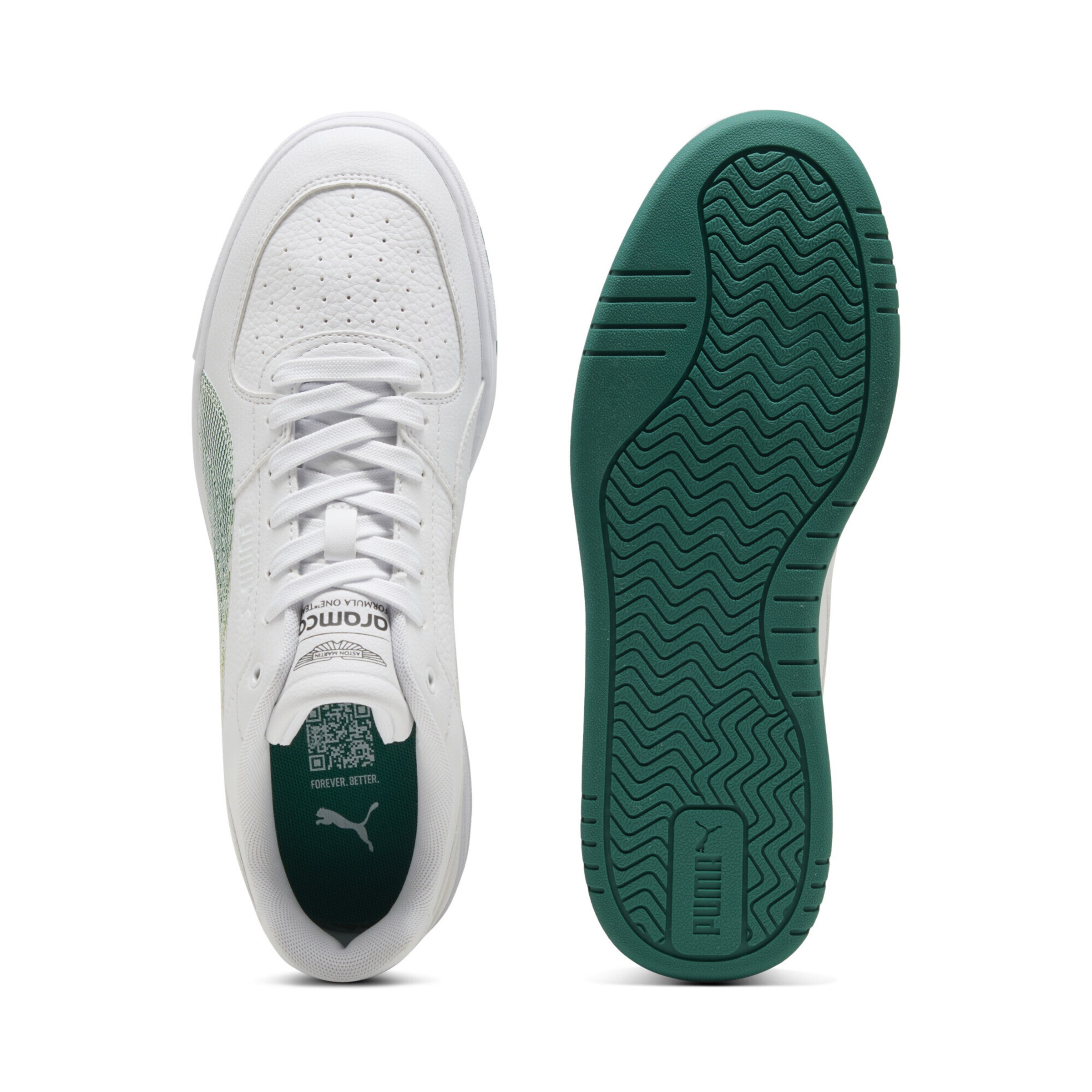 PUMA Sneaker 'Puma x Aston Martin Aramco F1® Team Caven III' in Weiß