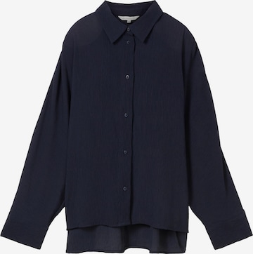 TOM TAILOR Blúz - kék: elől