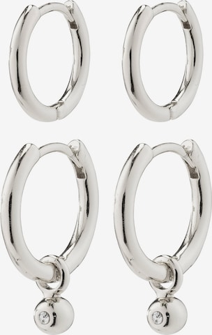 Pilgrim Earrings 'ANNETTE' in Silver: front