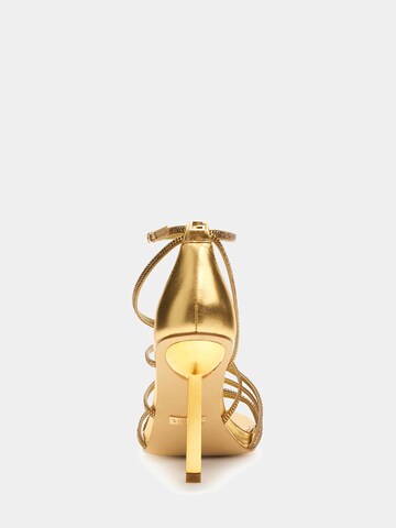 GUESS Strap Sandals 'Axen' in Gold
