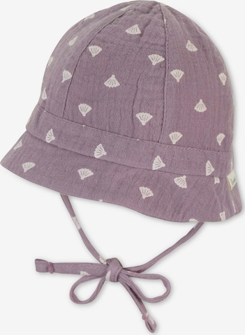 STERNTALER Hat in Purple: front