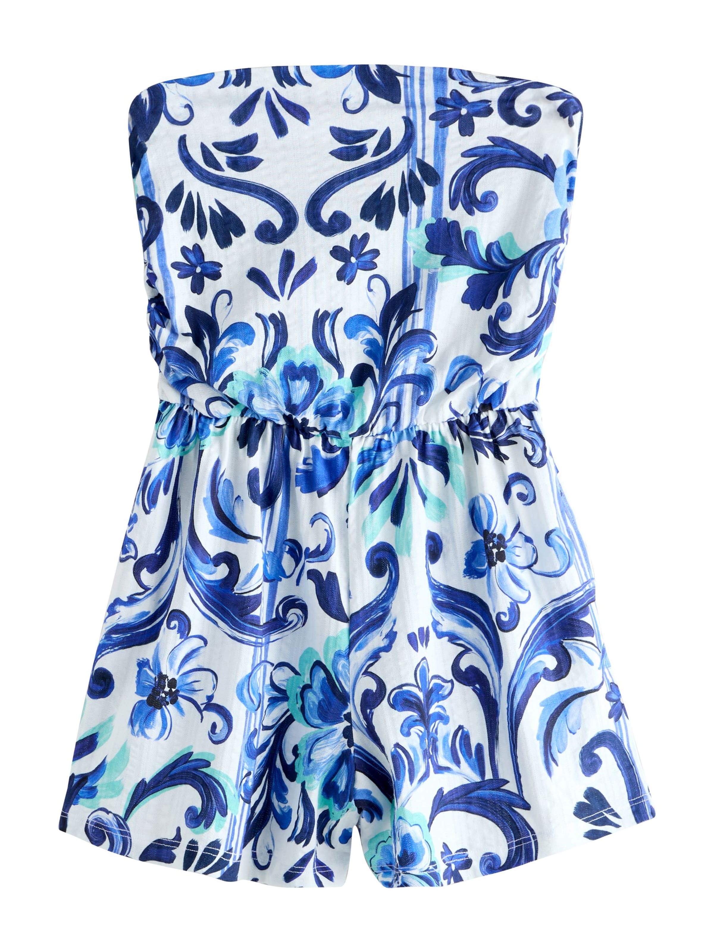 Next Комбинезон в Синий / Мятный / Белый, Обзор товара