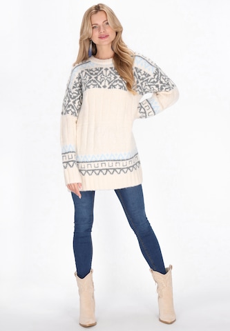Pull-over usha FESTIVAL en beige