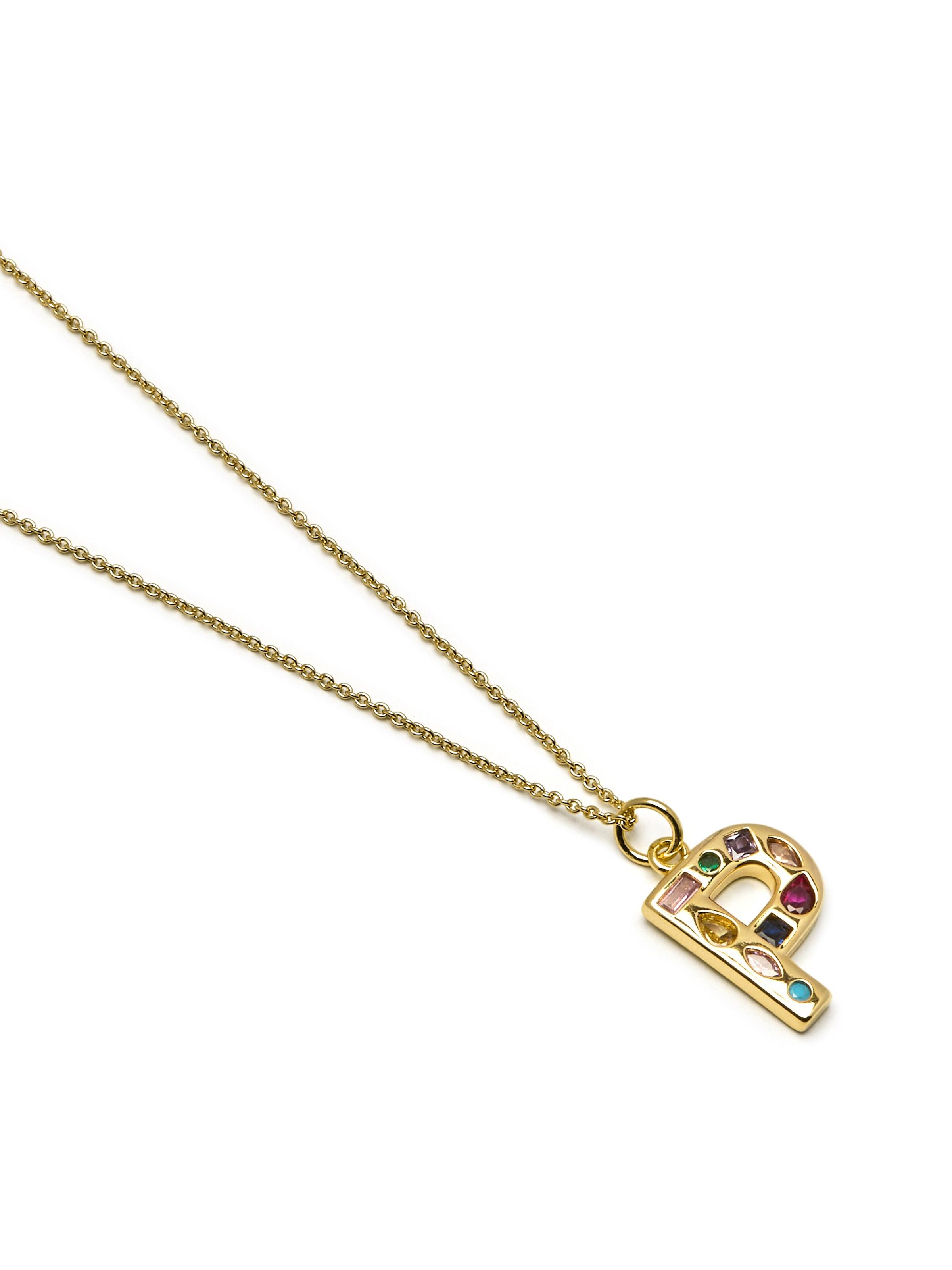 Luxenter - Cadena 'Alphabet' en Mezcla de colores