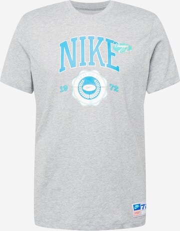 NIKE Functioneel shirt in Grijs: voorkant