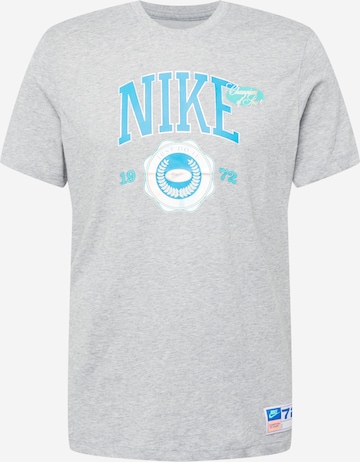 T-Shirt fonctionnel NIKE en gris : devant