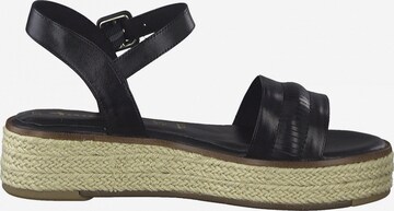 TAMARIS Sandals in Black