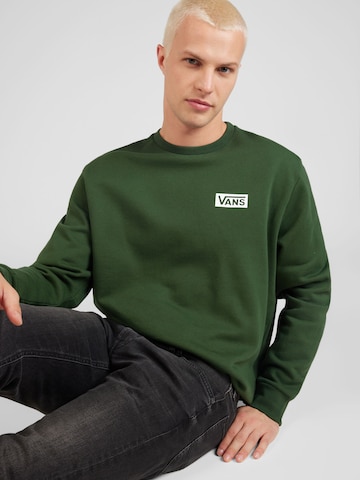 VANS Sweatshirt in Groen