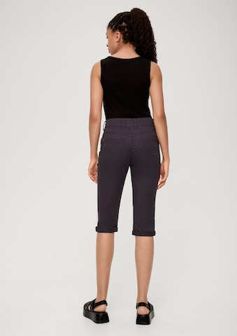 Coupe slim Pantalon QS en gris