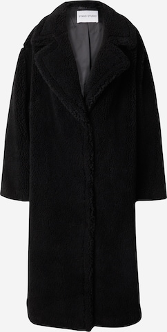 STAND STUDIO Winter Coat 'Studio' in Black: front