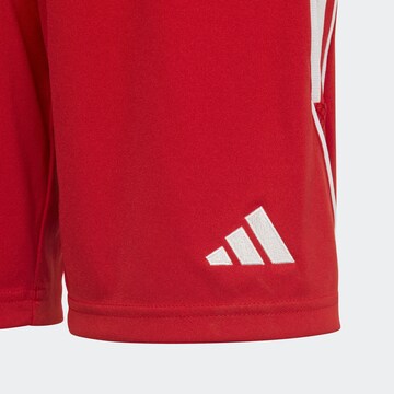 ADIDAS PERFORMANCE Regular Workout Pants 'Tiro 23 League' in Red