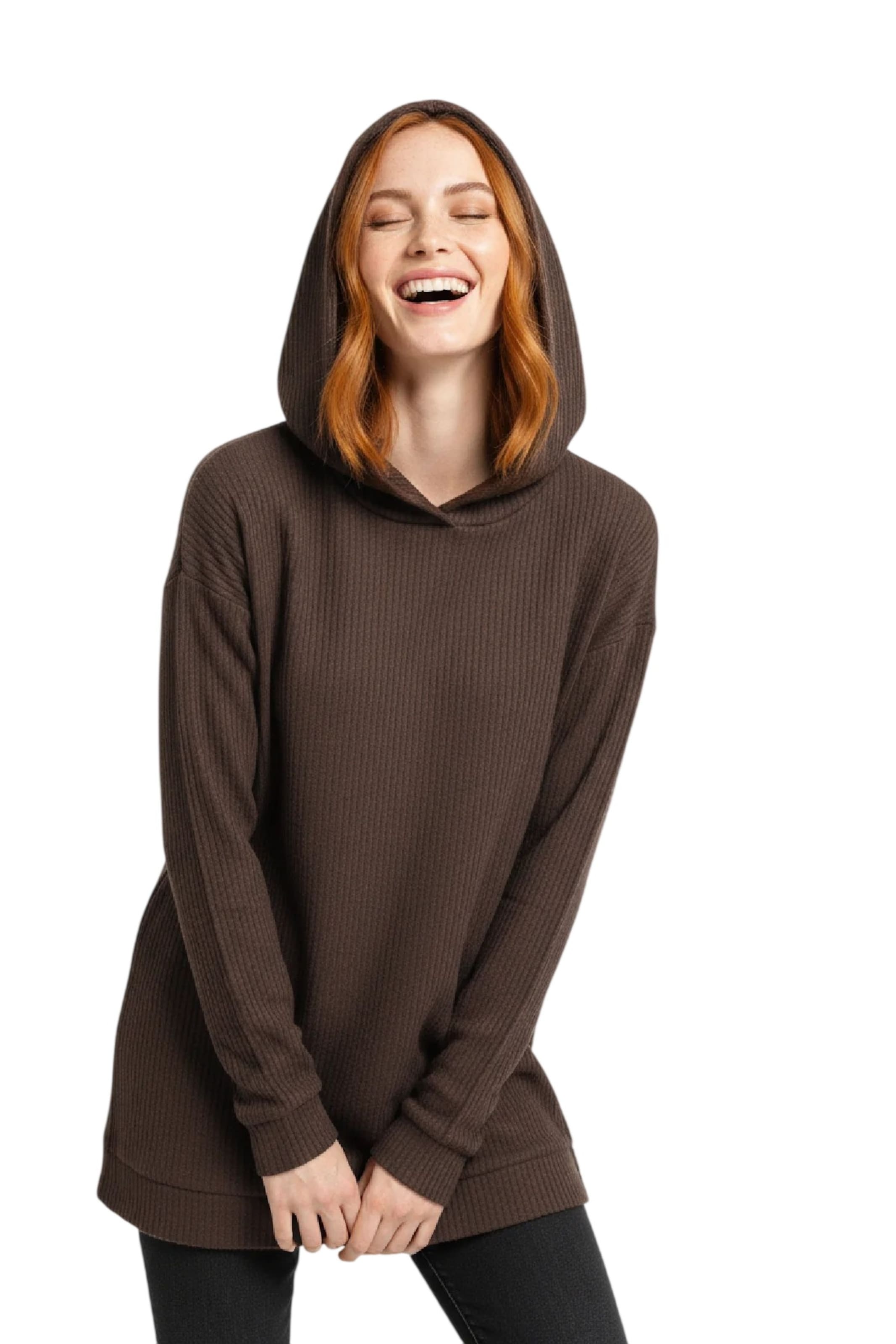 Pull-over Alexa Dash en marron : devant