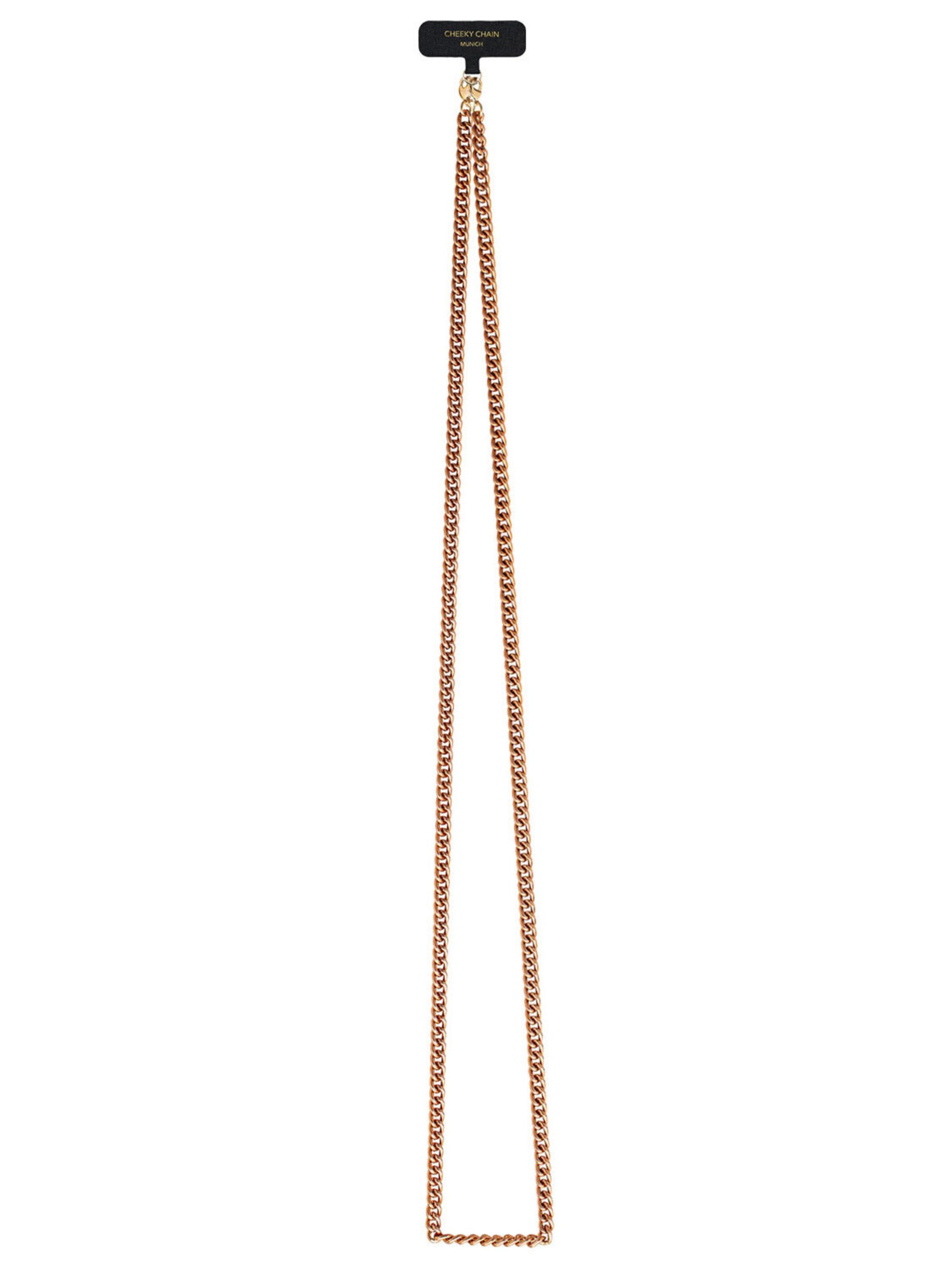 Cheeky Chain Munich Handykette 'Ava' in Braun: Vorderseite