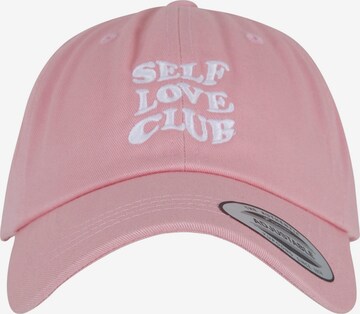 Cappello da baseball 'Self Love Club' di Days Beyond in rosa: frontale