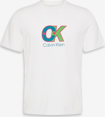 Calvin Klein Paita värissä valkoinen: etupuoli