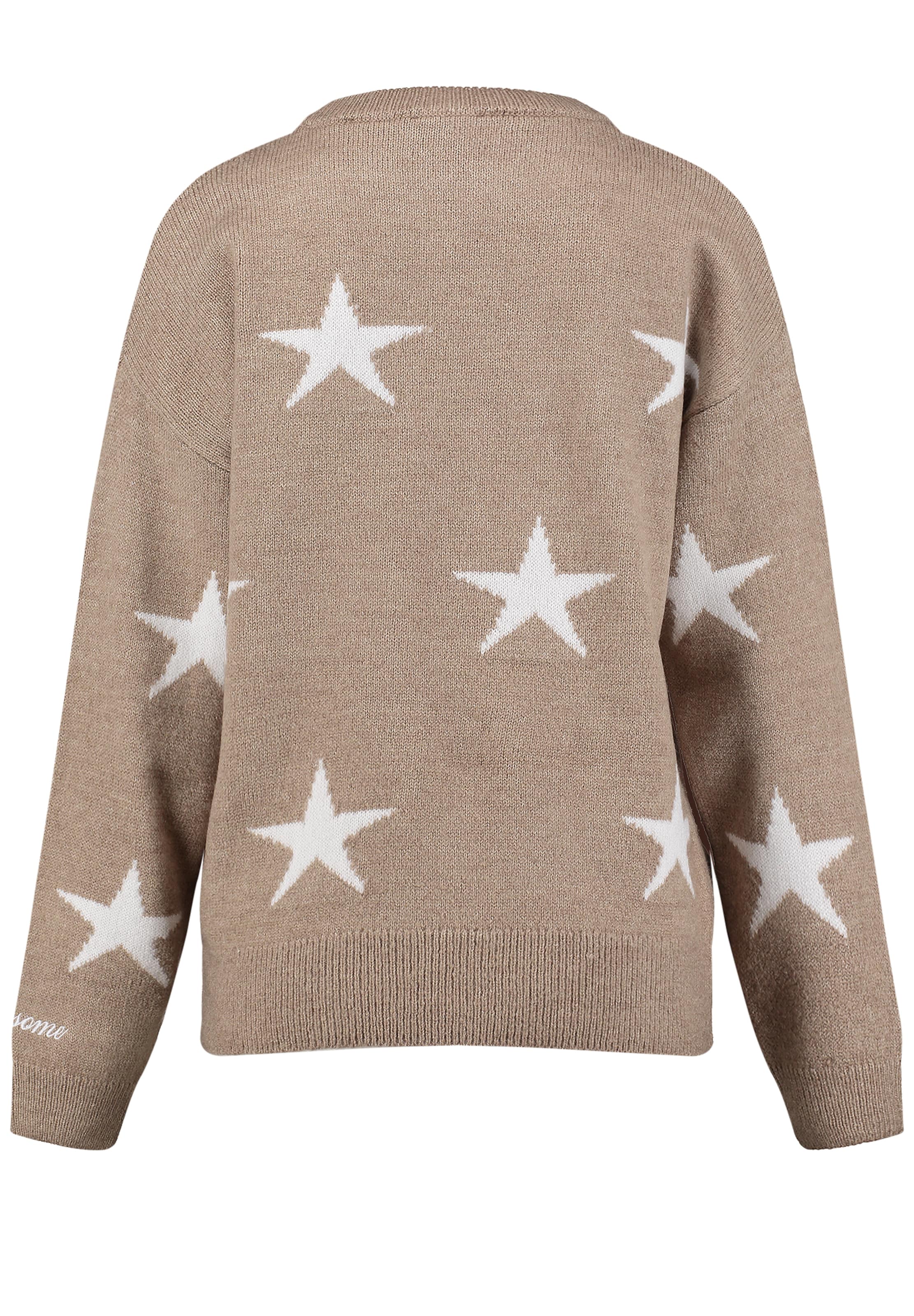 Key Largo Pulover 'Twinkle' | rjava barva