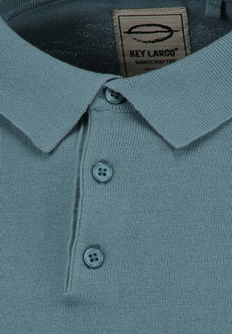Key Largo Shirt 'Siena' in Blue