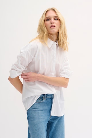 My Essential Wardrobe Blouse '03' in Wit: voorkant