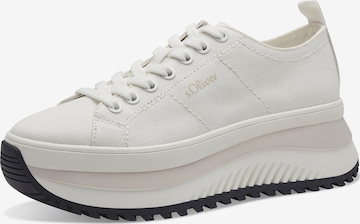 s.Oliver Sneaker low i hvid: forside