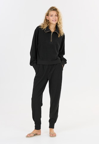Athlecia Sportief sweatshirt 'Reiley' in Zwart