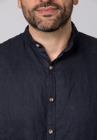 STOCKERPOINT Comfort fit Button Up Shirt 'Hamilton' in Blue