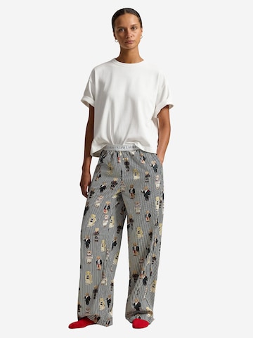 Polo Ralph Lauren Pyjamabroek ' Iconic Bear ' in Grijs