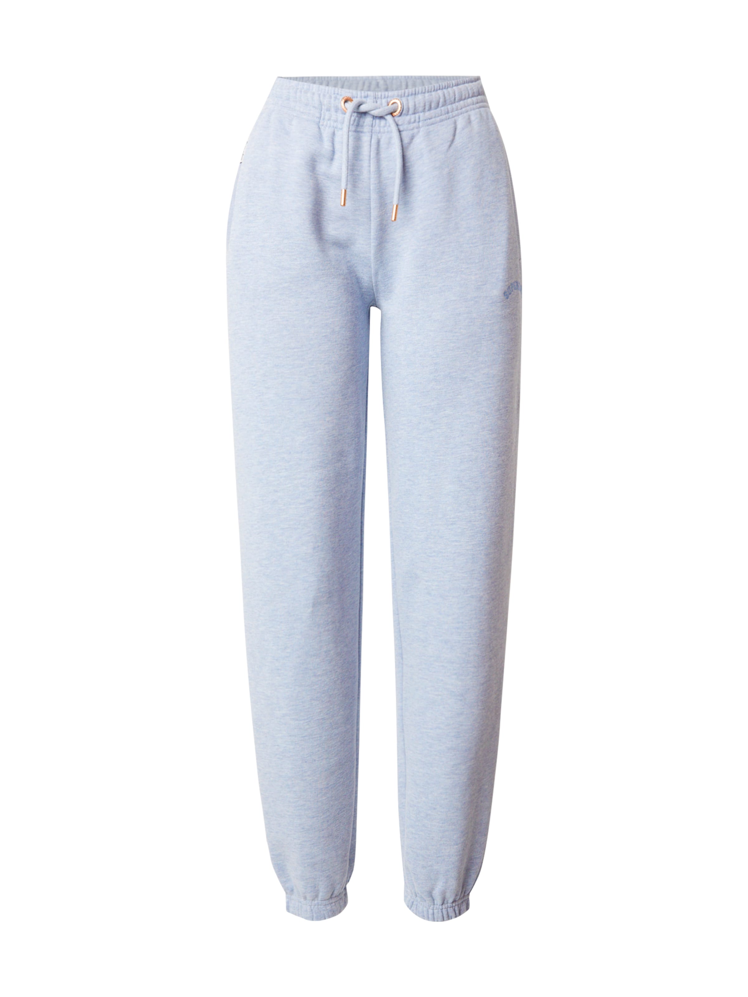 Superdry Дънки Tapered Leg Панталон 'Essential' в синьо: отпред