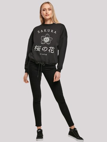 F4NT4STIC Sweatshirt 'Golden Gai' in Black