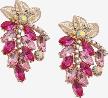 SOHINaušnice ' Gyatri ' - roza boja: prednji dio