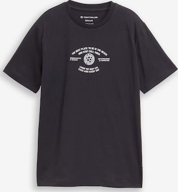 TOM TAILOR Shirt in Grey: front