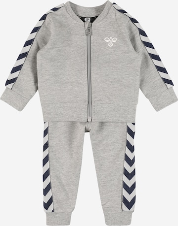 Hummel Træningsdragt i grå: forside