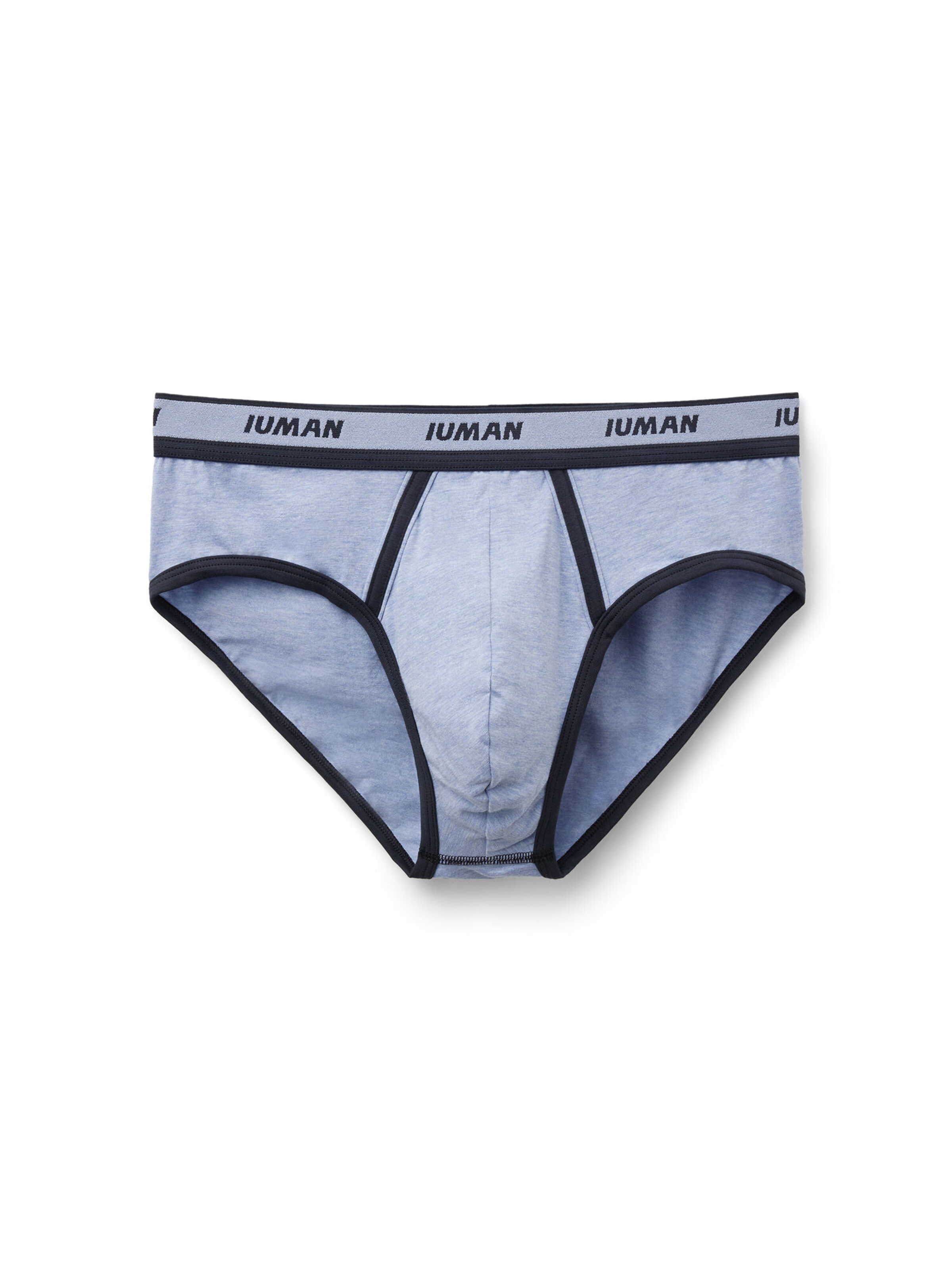 IUMAN Intimissimi Uomo Slip in Blau: Vorderseite