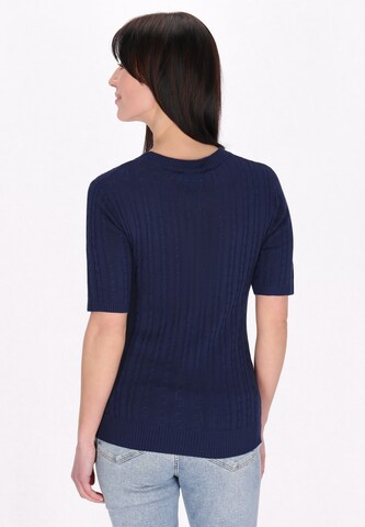 Pull-over 'Everyday Fashion' usha BLUE LABEL en bleu