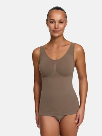 Haut modelant 'Figurformendes Shapewear Tanktop' cfab en gris : devant