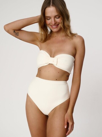 Saintby Anna Baj - Braga de bikini 'High-Waist Bikinihose' en beige