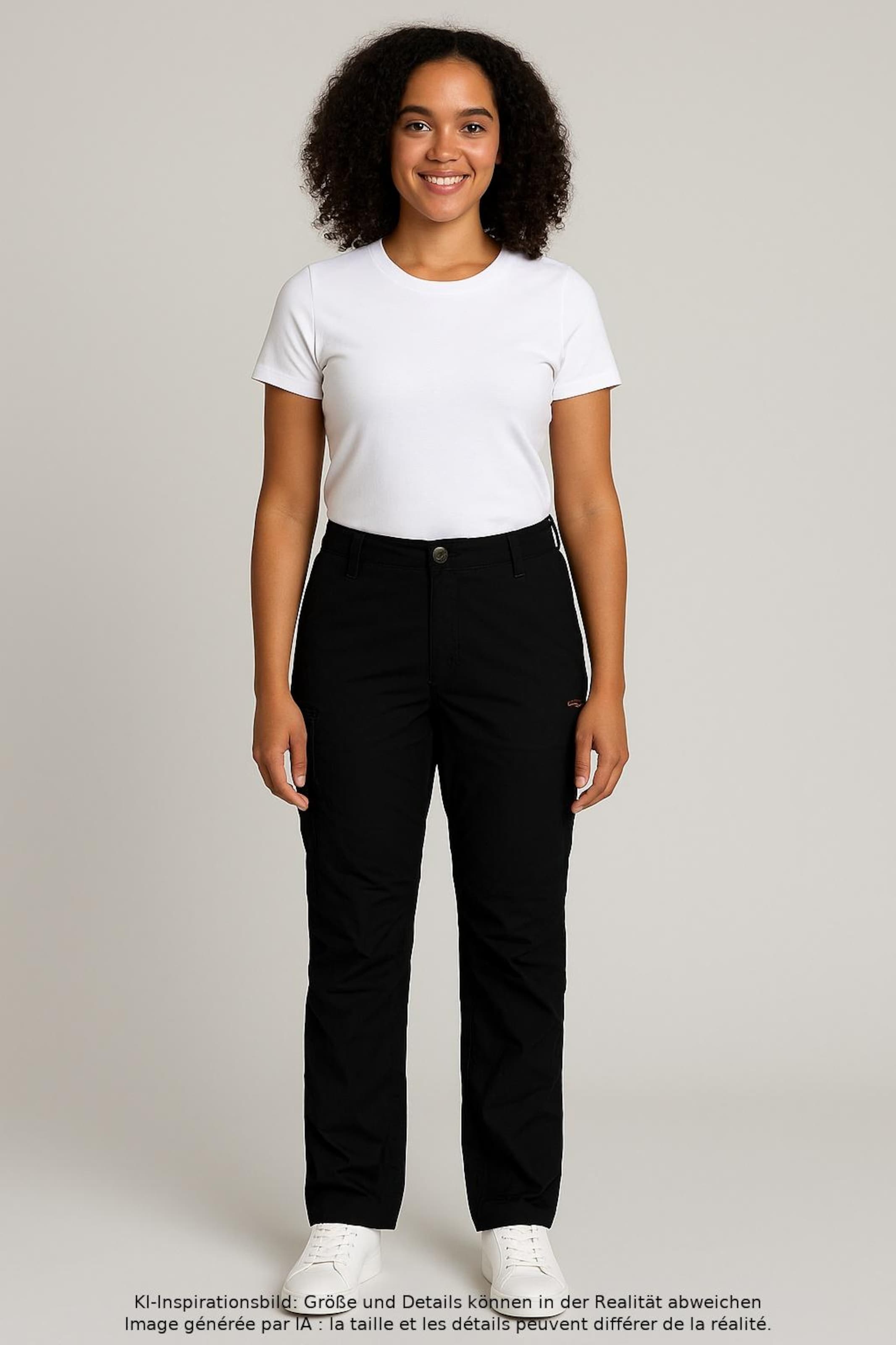 Fjällräven Pants in XXL in Black: front