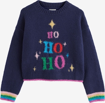 Next Neulepaita 'Christmas Ho Ho Ho' värissä sininen: etupuoli