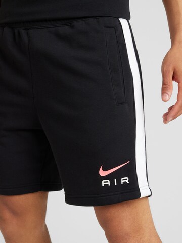 Nike Sportswear Regular Pants 'AIR' in Black