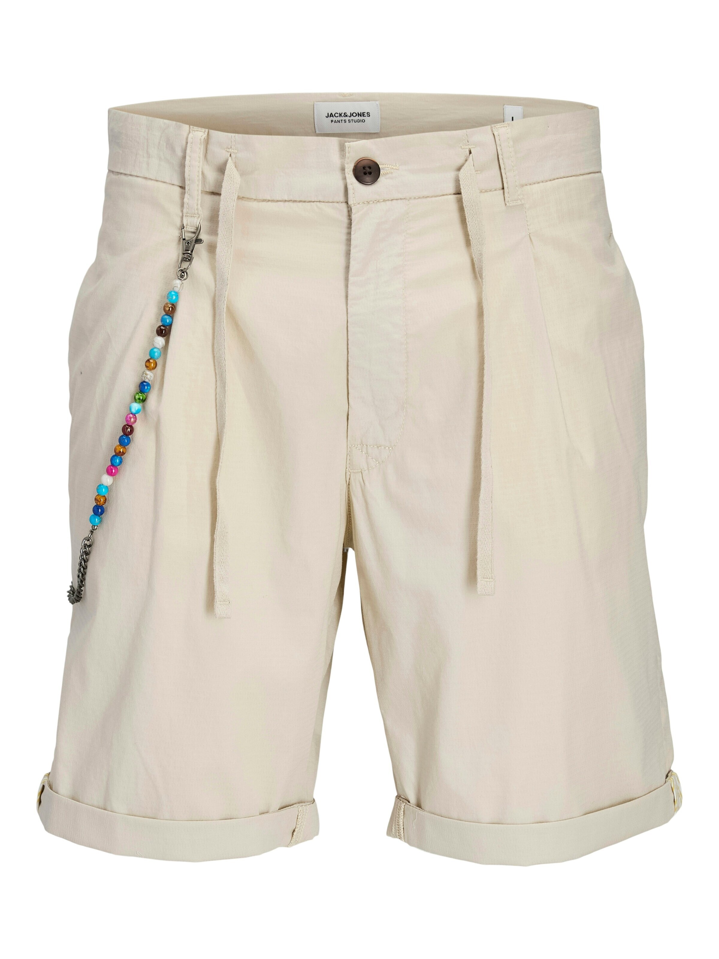 JACK & JONES Loosefit Bukser i beige: forside