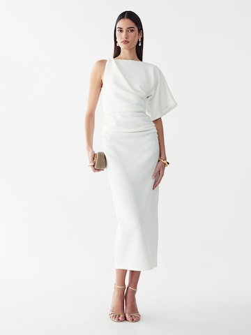 Robe de cocktail 'MISTY' BWLDR en blanc