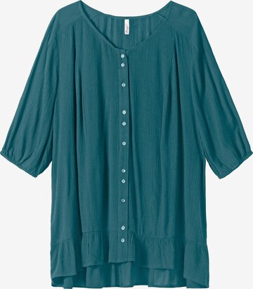 SHEEGO Blouse in Blue: front