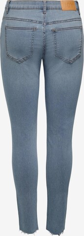 JDY Slimfit Jeans 'TULGA' in Blauw