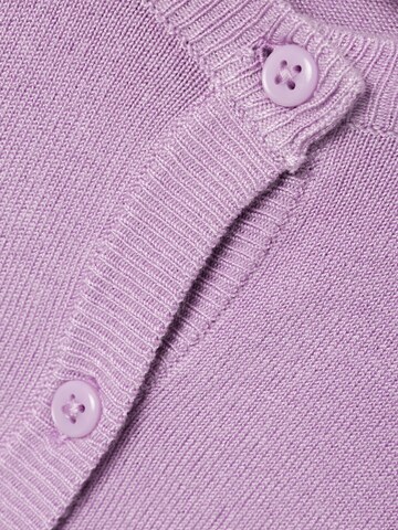 NAME IT Knit Cardigan 'Vininna' in Purple
